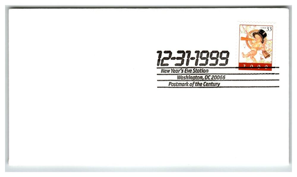 Scott #3366 Cherub 2000 1999 First Day Cover FDC New Year's Eve